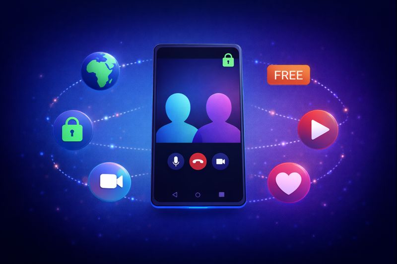 Free video chat online 2026 - TikaCam global live video chat with user selection